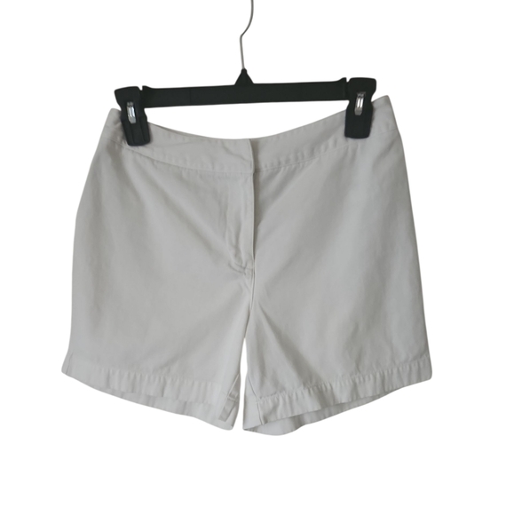 Petite Sophisticate Pants - Petite Sophisticate Women's Classic White Shorts Size 4